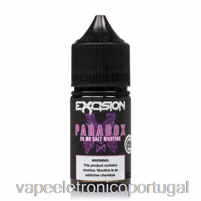 Vape Eletrônico Paradoxo - Sal De Excisão - Alt Zero - 30ml 20mg